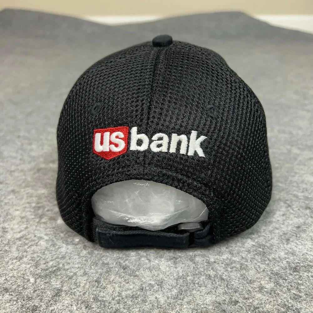 Minnesota Timberwolves Hat Cap‎ Strap Back Black Mesh NBA Basketball Mens Sport
